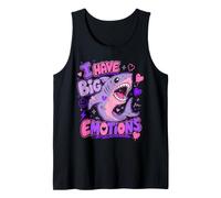 J'Ai de Grandes émotions Funny Shark Débardeur