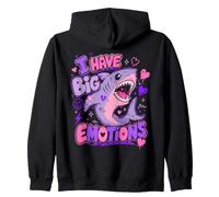 J'Ai de Grandes émotions Funny Shark Sweat à Capuche