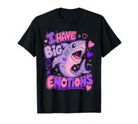 J'Ai de Grandes émotions Funny Shark T-Shirt Graphique avec Valeur