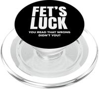 J'Ai de la Chance, tu as Mal lu, n'est-ce Pas drôle ? PopSockets PopGrip pour MagSafe