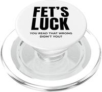 J'Ai de la Chance, tu as Mal lu, n'est-ce Pas drôle ? PopSockets PopGrip pour MagSafe