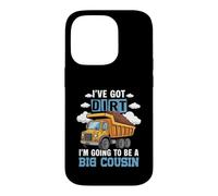 J'Ai de la Terre Qui va être Un Camion à Benne basculante de Construction Big Cousin Coque pour iPhone 14 Pro
