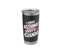 J'ai de l'asthme Gobelet isotherme en acier inoxydable double paroi
