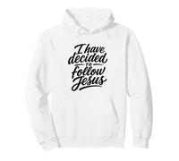 J'Ai décidé de Suivre la Foi chrétienne de Jésus Sweat à Capuche