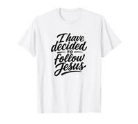 J'Ai décidé de Suivre la Foi chrétienne de Jésus T-Shirt