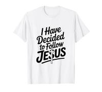 J'Ai décidé de Suivre la Foi inspirante de Jésus T-Shirt