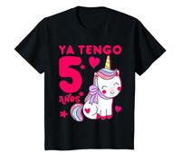 J'Ai déjà 5 Ans, 5e Anniversaire, Fille, 5 Ans, Licorne T-Shirt