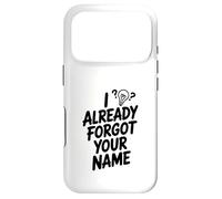 J'Ai déjà oublié Ton nom Coque pour iPhone 17 Pro