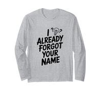 J'Ai déjà oublié Ton nom Manche Longue