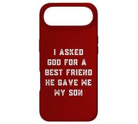 J'Ai demandé à Dieu Un Meilleur ami, il m'a donné Mon Fils pour la fête des pères Coque pour iPhone Air