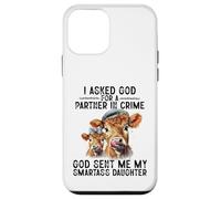 J'Ai demandé à Mon Partenaire dans Le Crime qu'il m'avait envoyé ma Fille Intelligente Coque pour iPhone 12 Mini