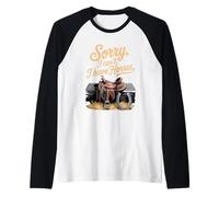 J'Ai des Chevaux équestres Manche Raglan