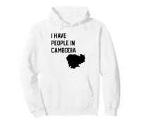J'Ai des Gens au Cambodge Sweat à Capuche
