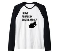 J'Ai des Gens en Afrique du Sud Manche Raglan
