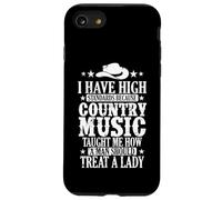 J'Ai des Normes élevées Parce Que la Musique Country Coque pour iPhone SE (2020) / 7/8