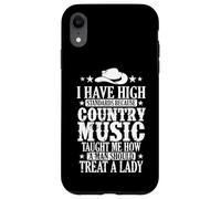 J'Ai des Normes élevées Parce Que la Musique Country Coque pour iPhone XR