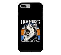 J'Ai des pensées Que Vous Allez Toutes Entendre Husky Coque pour iPhone 7 Plus/8 Plus
