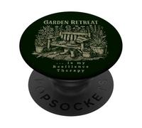 J'Ai des Plans avec Les Plantes sont ma thérapie de résilience PopSockets PopGrip Adhésif