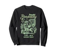 J'Ai des Plans avec Les Plantes sont ma thérapie de résilience Sweatshirt