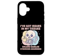 J'ai des problèmes dans mes tissus Kawaii Cute EDS Awareness Coque pour iPhone 16