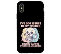 J'ai des problèmes dans mes tissus Kawaii Cute EDS Awareness Coque pour iPhone X/XS