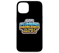 J'Ai des problèmes de plomberie, Je Vais m'y attaquer Funny Plumber Coque pour iPhone 13