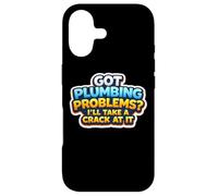 J'Ai des problèmes de plomberie, Je Vais m'y attaquer Funny Plumber Coque pour iPhone 17