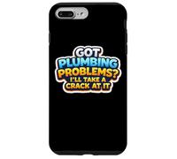 J'Ai des problèmes de plomberie, Je Vais m'y attaquer Funny Plumber Coque pour iPhone 7 Plus/8 Plus