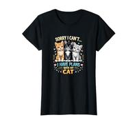 J'Ai des projets Amusants avec Mes Chats T-Shirt