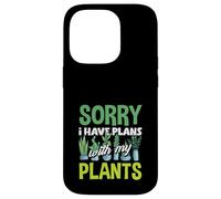 J'Ai des projets avec Mon Jardinier passionné de Plantes Coque pour iPhone 14 Pro