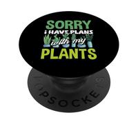 J'Ai des projets avec Mon Jardinier passionné de Plantes PopSockets PopGrip Adhésif