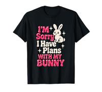 J'Ai des projets avec Un Lapin, des Lapins drôles, Une Amoureuse de Lapins, Une Femme, Une Maman T-Shirt