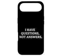 J'Ai des Questions et Non des réponses Curieuse déclaration Coque pour iPhone Air