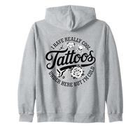 J'Ai des Tatouages Vraiment sympas Ici mais Je suis Vraiment drôle Sweat à Capuche