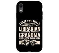 J'Ai Deux titres : bibliothécaire et Grand-mère, et Je Les Aime Tous Les Deux Coque pour iPhone XR