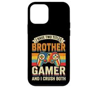 J'Ai Deux titres : Brother & Gamer Coque pour iPhone 12 Mini