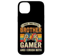 J'Ai Deux titres : Brother & Gamer Coque pour iPhone 14 Plus