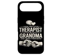 J'Ai Deux titres de thérapeute et de Grand-mère et Je Les Porte Tous Les Deux Coque pour iPhone Air