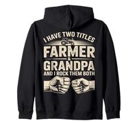 J'Ai Deux titres : Farmer and Grandpa et I Rock Them Both Sweat à Capuche