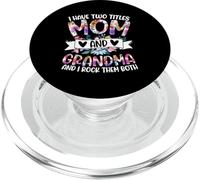 J'Ai Deux titres, Maman et Grand-mère et Je Les Aime Tous Les Deux PopSockets PopGrip pour MagSafe