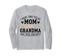 J'Ai Deux titres, Maman, Grand-mère et Moi, Les Deux sont drôles. Manche Longue