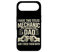 J'Ai Deux titres : mécanicien et Papa, et Je Les Aime Tous Les Deux Coque pour iPhone Air