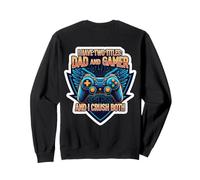 J'Ai Deux titres : Papa et Gamer, J'adore Les Deux Jeux Sweatshirt