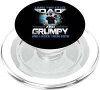 J'Ai Deux titres Papa et Grincheux drôles pour la fête des PopSockets PopGrip pour MagSafe