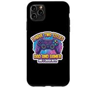 J'Ai Deux titres : Papa et Joueur, Je craque pour Les Deux. Father Gaming Coque pour iPhone 11 Pro Max