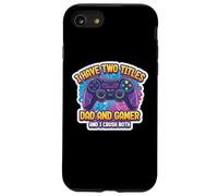 J'Ai Deux titres : Papa et Joueur, Je craque pour Les Deux. Father Gaming Coque pour iPhone SE (2020) / 7/8