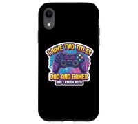 J'Ai Deux titres : Papa et Joueur, Je craque pour Les Deux. Father Gaming Coque pour iPhone XR