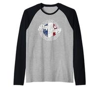 J'Ai Deux Titres Papa & Papy Cadeau pour La Fête des Pères Manche Raglan