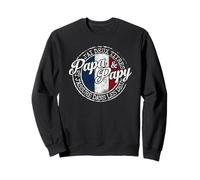 J'Ai Deux Titres Papa & Papy Cadeau pour La Fête des Pères Sweatshirt