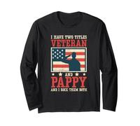 J'Ai Deux titres : Veteran and Pappy et I Rock Them Both US Manche Longue